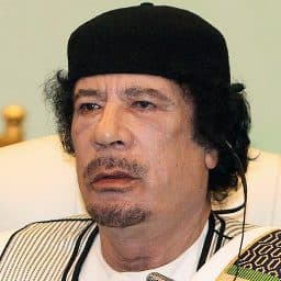 Muammar Gaddafi